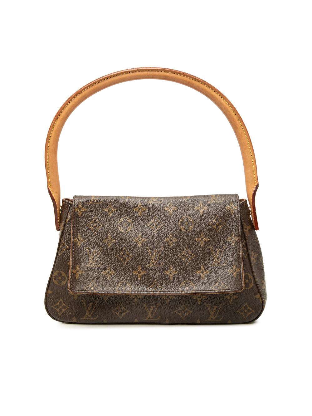 Louis Vuitton Looping Handbag Canvas #367974L11B